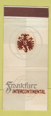 Matchbook Cover - Frankfurt Intercontinental Hotel 30 Strike
