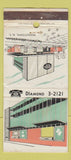 Matchbook Cover - County National Bank Middletown NY WORN 30 Strike