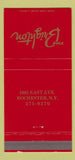 Matchbook Cover - Brighton Rochester NY 30 Strike