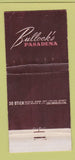 Matchbook Cover - Brighton Rochester NY 30 Strike