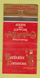 Matchbook Cover - Beefeater Restaurant Niagara Falls ON WORN 30 Strike