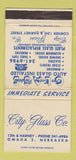 Matchbook Cover - City Class Company Omaha NE WEAR 30 Strike