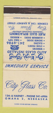Matchbook Cover - City Class Company Omaha NE WEAR 30 Strike