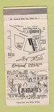 Matchbook Cover - Cavanagh's St Thomas Virgin Islands 30 Strike