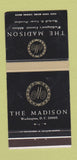 Matchbook Cover - Madison Hotel Washington DC 30 Strike