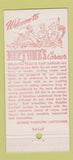 Matchbook Cover - Neptune's Corner Radio City NY 21 Strike Feature