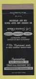 Matchbook Cover - Truck Equipment St Louis MO 30 Strike