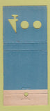 Matchbook Cover - 400 Club Restaurant Denver Colorado 30 Strike