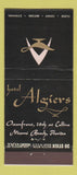 Matchbook Cover - The Algiers Miami Beach FL hotel 30 Stick