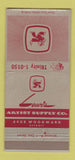 Matchbook Cover - Lewis Artist Supply Detroit MI 30 Strike