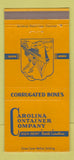 Matchbook Cover - Carolina Container Company High Point NC 30 Strike