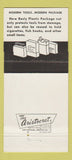 Matchbook Cover - Besly Midland Supply St Louis MO taps gages 30 Strike