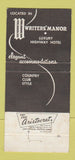 Matchbook Cover - Tiffin Inn Denver Colorado 30 Strike