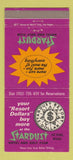 Matchbook Cover - Stardust Hotel Casino Las Vegas NV 30 Strike