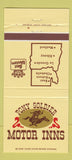 Matchbook Cover - Pony Solider Motor Inns Best Western OR WA 30 Strike