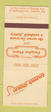 Matchbook Cover - Orange Quarter Peoples Place Orlando FL 30 Strike