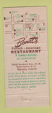 Matchbook Cover - Bonat Cafe Washington DC 21 Strike Feature