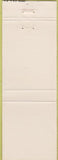 Matchbook Cover - Curtis' Chalet Marysville MI red