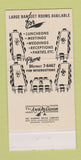 Matchbook Cover - Occidental Restaurant Washington DC WEAR 30 Strike