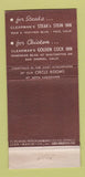 Matchbook Cover - Clearman's Pico San Gabriel CA 21 Strike Feature
