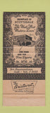 Matchbook Cover - Lulu Belle Restaurant Scottsdale AZ WEAR 30 Strike