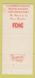 Matchbook Cover - First National Bank Morton 30 Strike