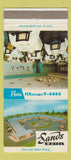 Matchbook Cover - Sands Motel St Louis County MO Route 55 30 Strike