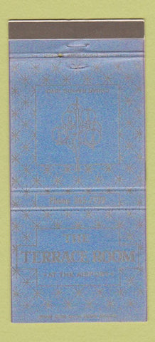 Matchbook Cover - Terrace Room Cedar Rapids IA Airport 30 Strike