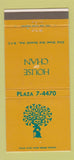 Matchbook Cover - House of Chan New York City 30 Strike