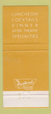 Matchbook Cover - House of Chan New York City 30 Strike