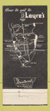 Matchbook Cover - Layre's Dutch Kitchen Villas NJ 30 Strike