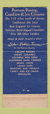 Matchbook Cover - Putnam Pantry Candy Danvers MA 30 Strike