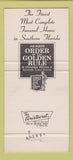 Matchbook Cover - Borthers Dry Cleaning WORN 30 Strike