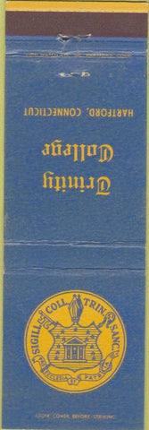 Matchbook Cover - Trinity College Hartford CT