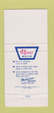 Matchbook Cover - Revco Kitchens Deerfield MI 30 Strike