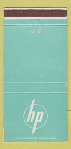 Matchbook Cover - HP Hewlett Packard 30 Strike