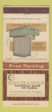 Matchbook Cover - Exchange National Bank Tampa FL 30 Strike