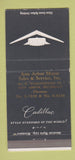 Matchbook Cover - Ann Arbor MI Cadillac 30 Strike