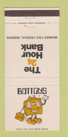 Matchbook Cover - National Central Bank 30 Strike
