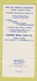 Matchbook Cover - Clifford Metals Providence RI 30 Strike