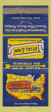 Matchbook Cover - Transamerican Nationwide Trucking Detroit MI WEAR 30 Strike