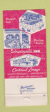 Matchbook Cover - Schwarwald Inn Philadelphia PA 30 Strike