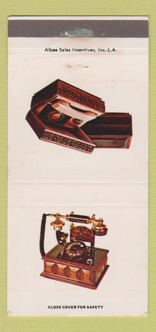 Matchbook Cover - Continental Telephone 30 Strike
