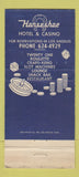 Matchbook Cover - Horseshoe Hotel Casino Las Vegas NV 30 Strike