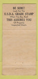 Matchbook Cover - TP Packing Meats Klamath Falls OR WEAR 30 Strike