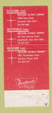 Matchbook Cover - Precision Castings Company Cleveland OH Rockford IL 30 Strike