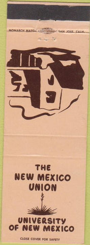 Matchbook Cover - University of New Mexico college