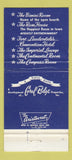 Matchbook Cover - Galt Ocean Mile Hotel Fort Lauderdale FL 30 Strike