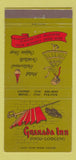 Matchbook Cover - Granda Inn Anaheim CA girlie 30 Strike