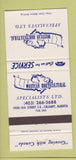 Matchbook Cover - Western Horticultural Specialists Calgary AB 30 Strike